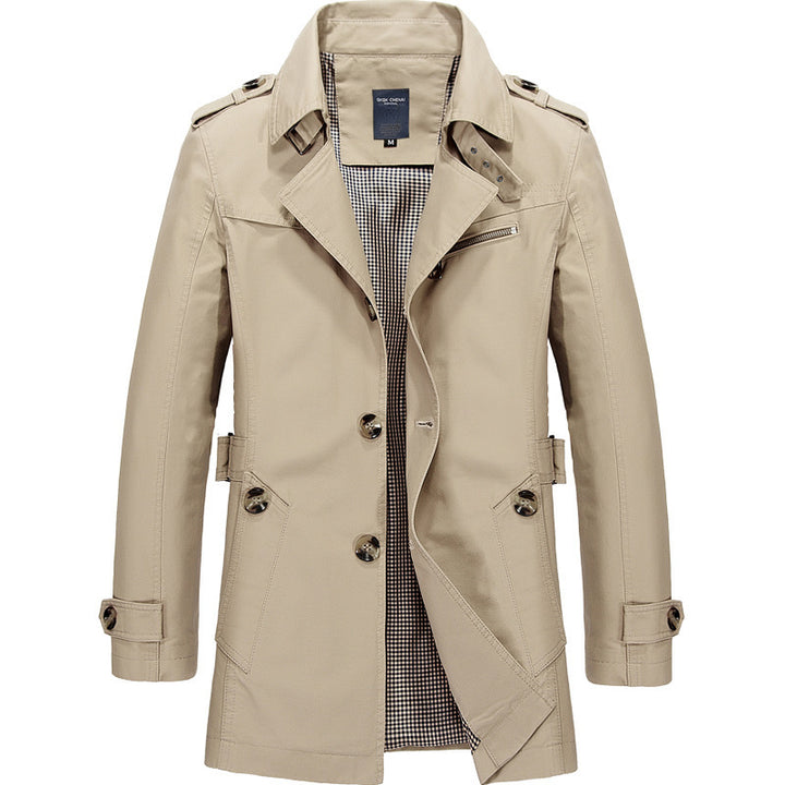 Edoardo | Trench Elegante Multitasche