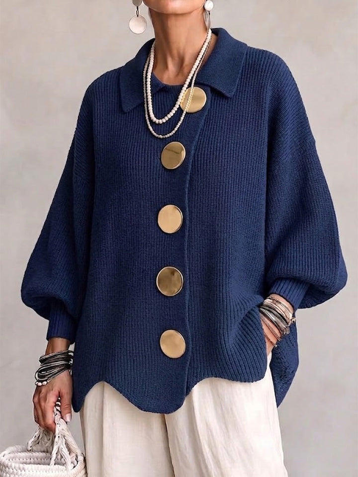 Isadora | Cardigan Oversize con Bottoni