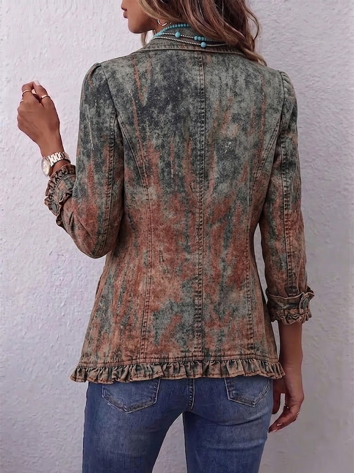 Ginevra | Giacca Vintage Sfumata Texturizzata