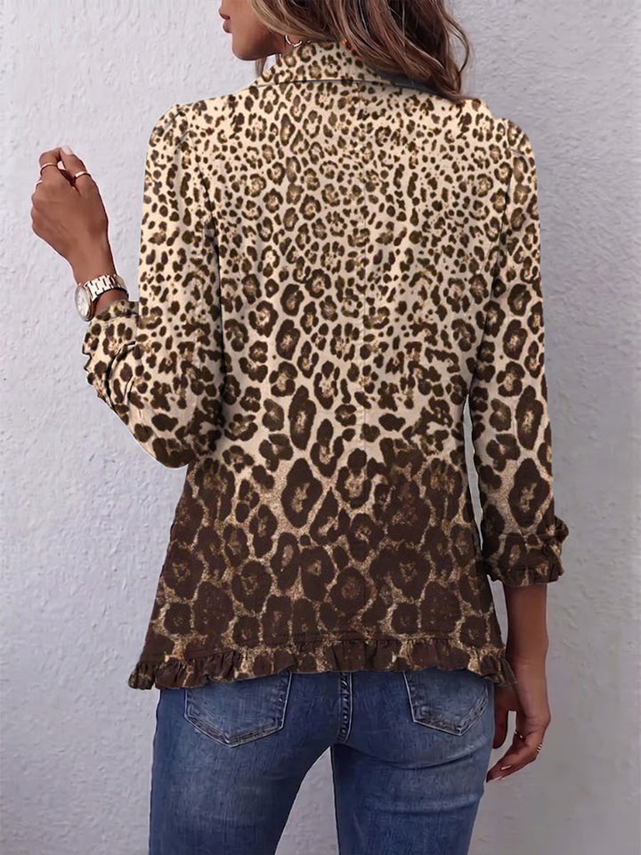 Sara | Giacca Leopardata Multicolore