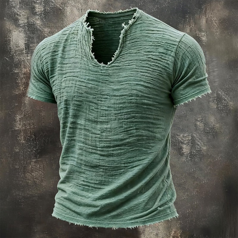 Ettore | T-shirt Vintage Scollo V