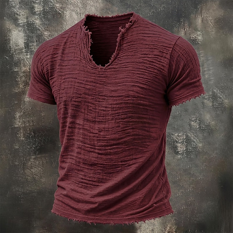 Ettore | T-shirt Vintage Scollo V